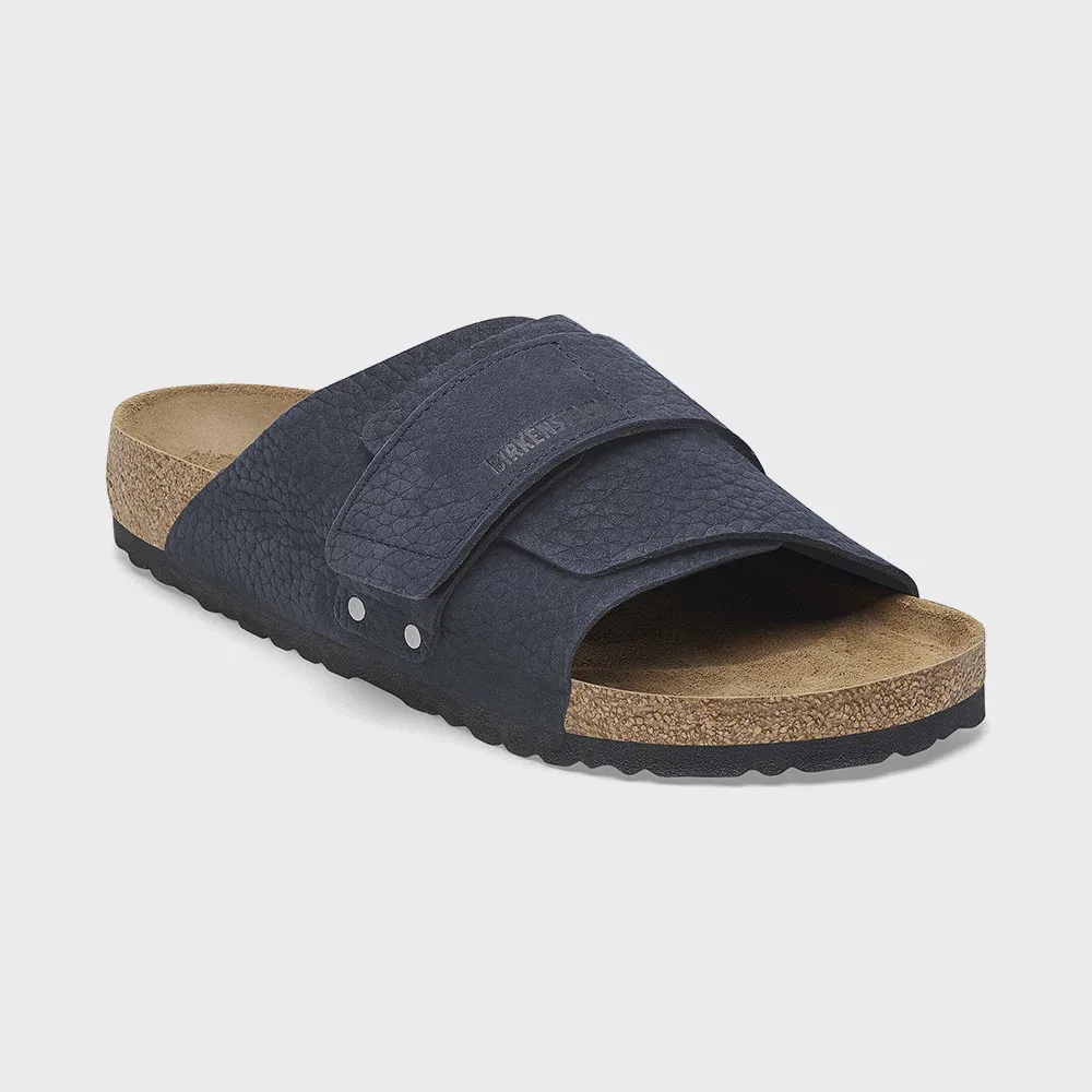 Мужские сандалии Kyoto Nubuck Leather Desert Buck Midnight от Birkenstock