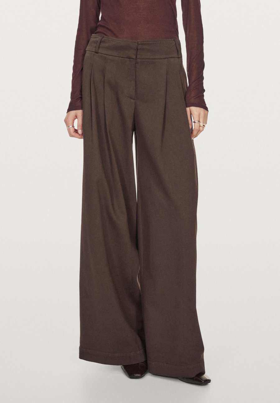 

Брюки Massimo Dutti MID-RISE WIDE-, Mottled Lilac