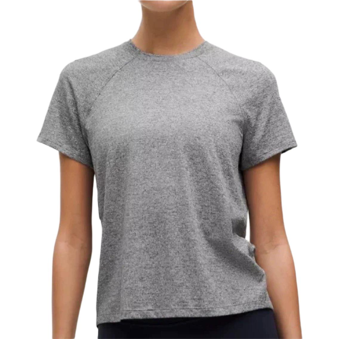 

Футболка с рукавом реглан для женщин из коллекции License To Train Lululemon, Mixed Color Rhinoceros Gray/Rhih