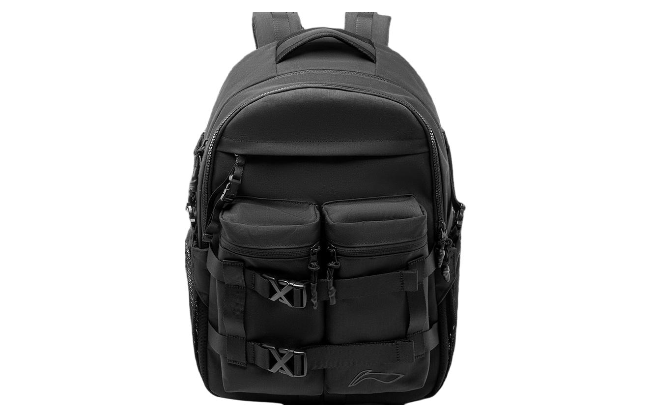 

LINING Спортивный рюкзак из полиэстера унисекс черный, Black