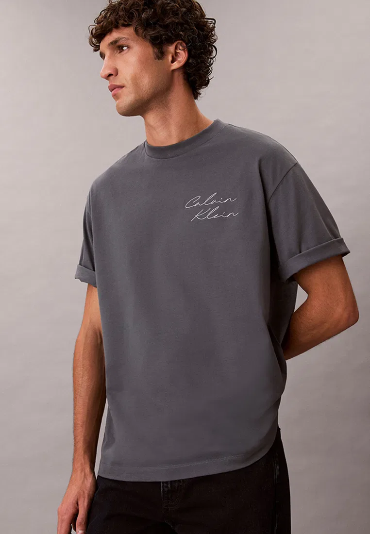 Футболка, свободный крой, Calvin Klein Jeans — фото 3