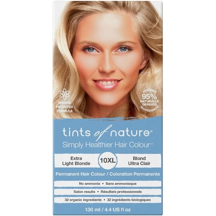 

Стойкая краска для волос Tints of Nature 10XL Extra Light Blonde 130 мл