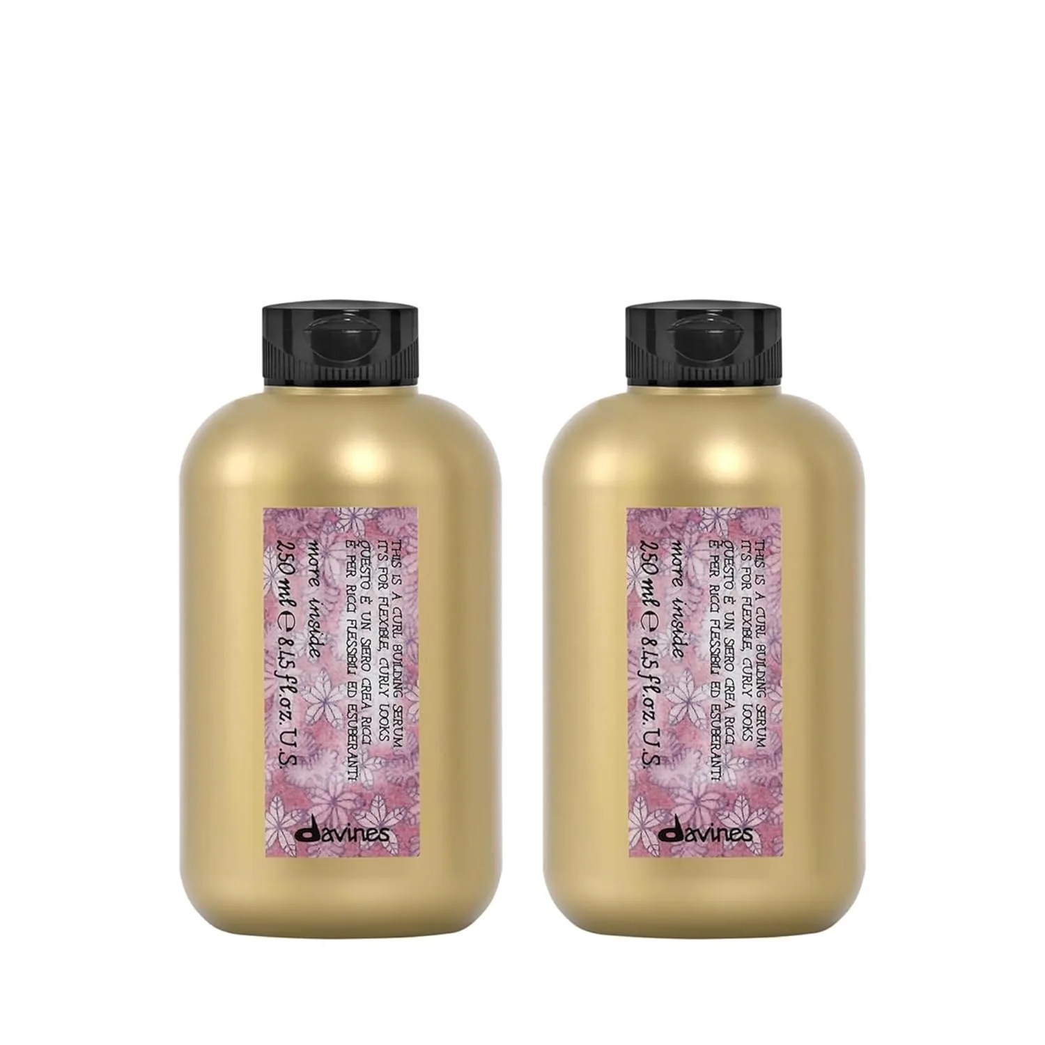 Davines This Is A Curl Building Serum, средняя фиксация для определения и эластичности кудрей - упругие, блестящие, увлажненные, устойчивые к влажности локоны, блокирует пушистость, для вьющихся волос