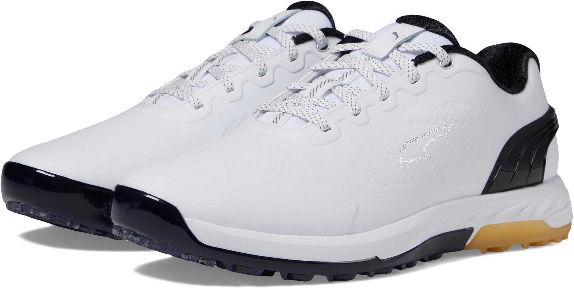 

Кроссовки PUMA Golf Alphacat Nitro, цвет Puma White/Puma Black/Gum