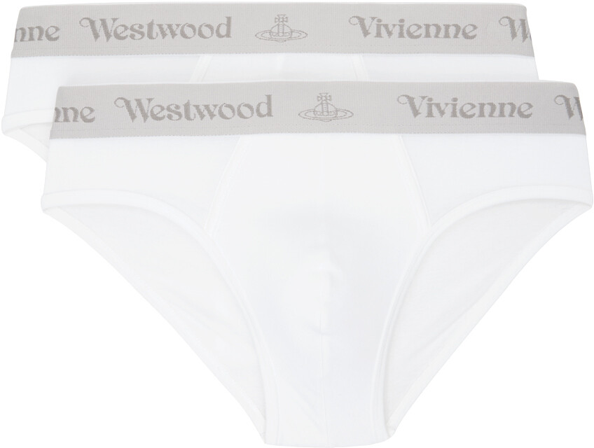

Трусы в упаковке из двух предметов Vivienne Westwood, белый