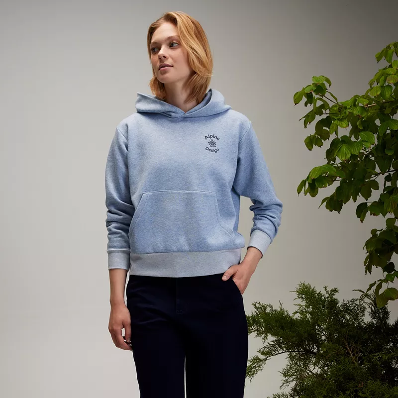 

Женская флисовая толстовка Alpine Design, цвет Serene Blue Heather