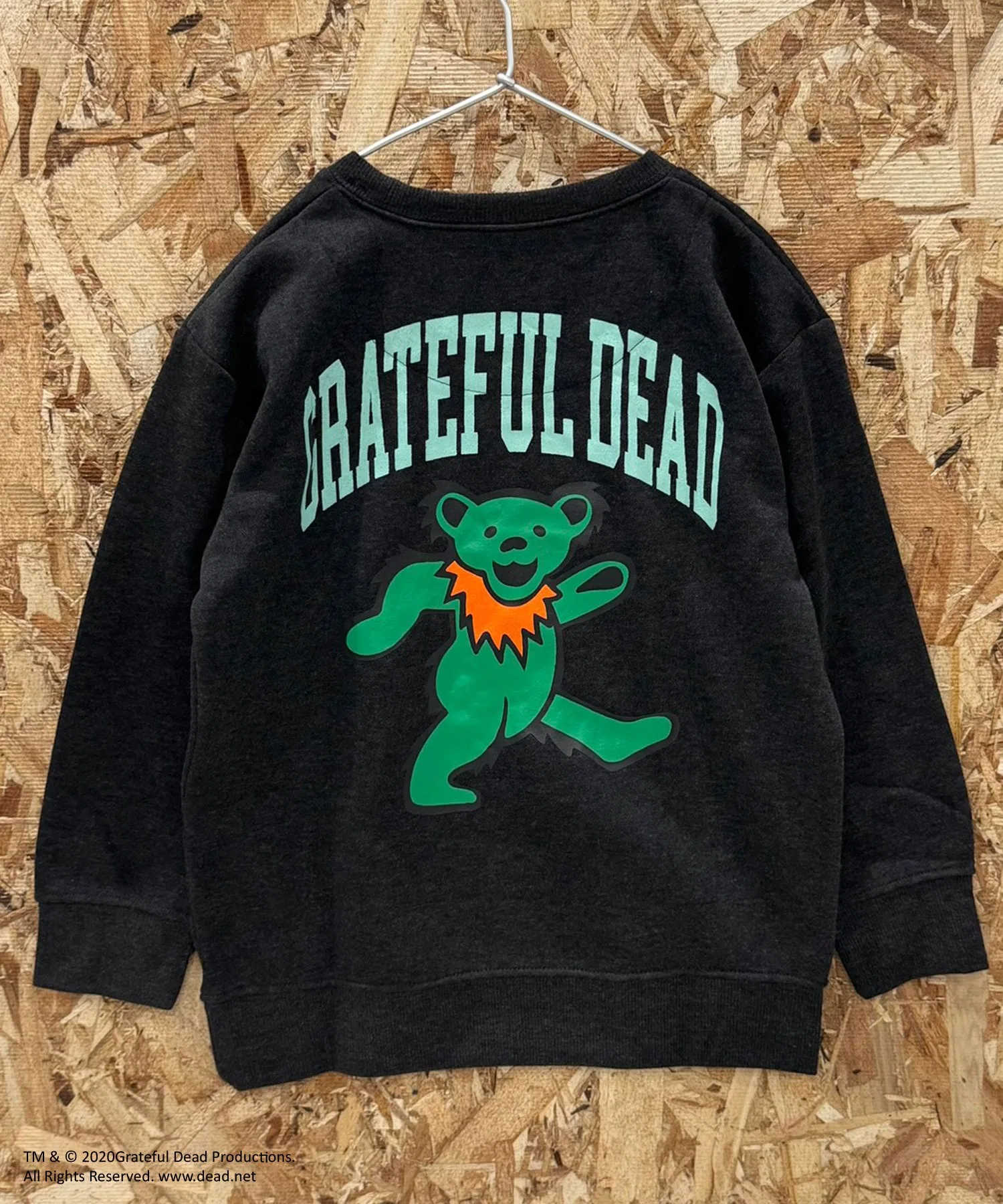 GRATEFUL DEAD Толстовка оверсайз из мягкого флиса с начесом, приятная на ощупь, как хлопок.