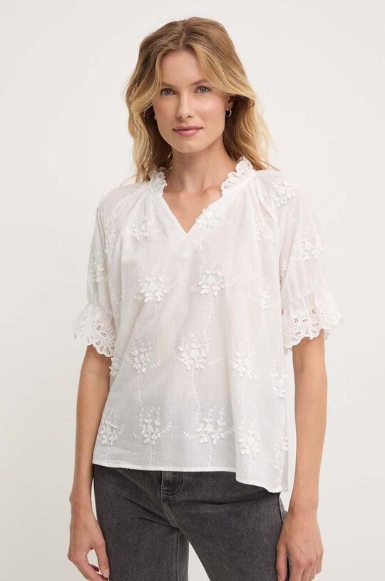 

Хлопковая блузка Answear Lab, белый