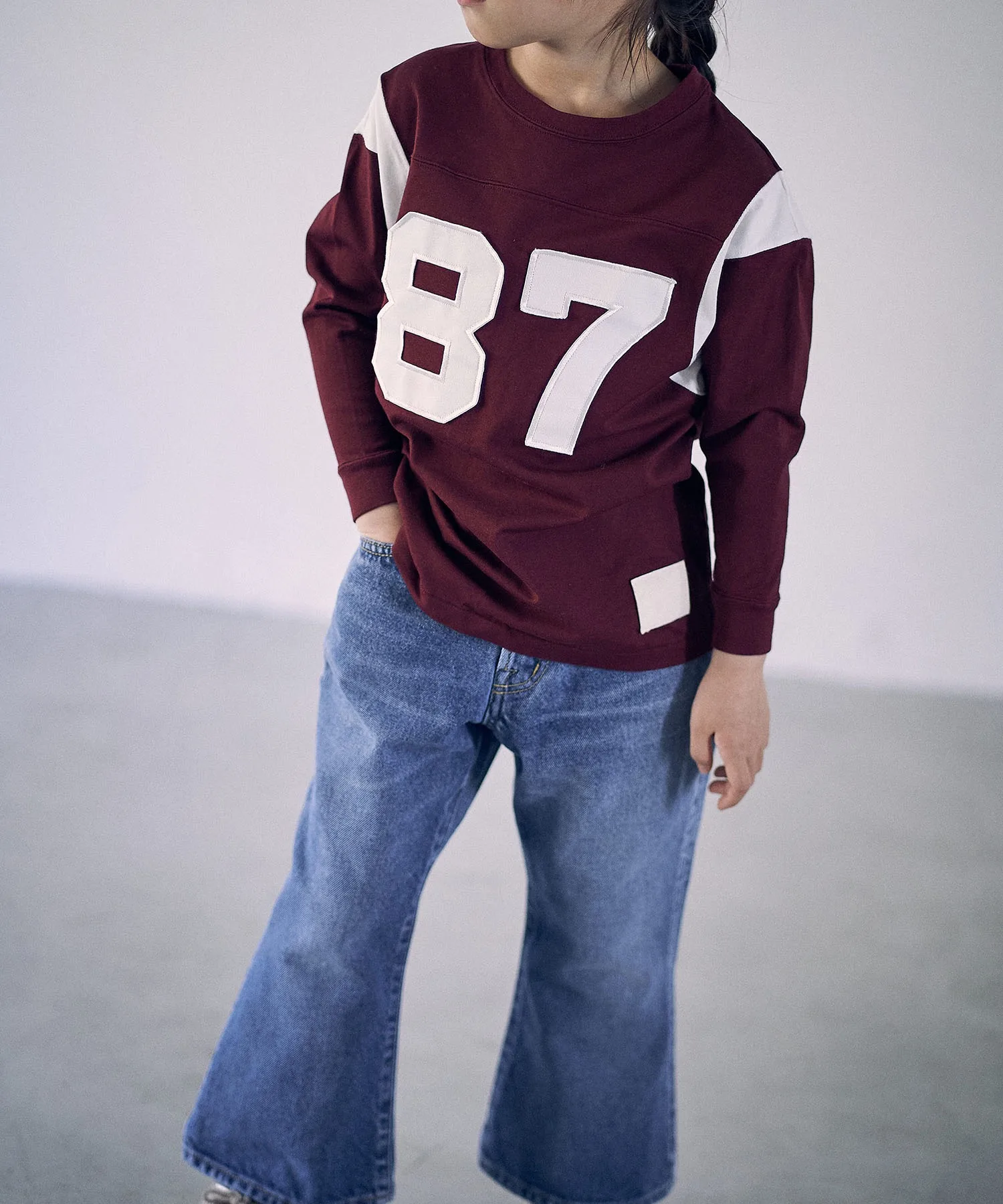 Детская футболка SEA CHIBI VINTAGE 87 FOOTBALL TEE — фото 2