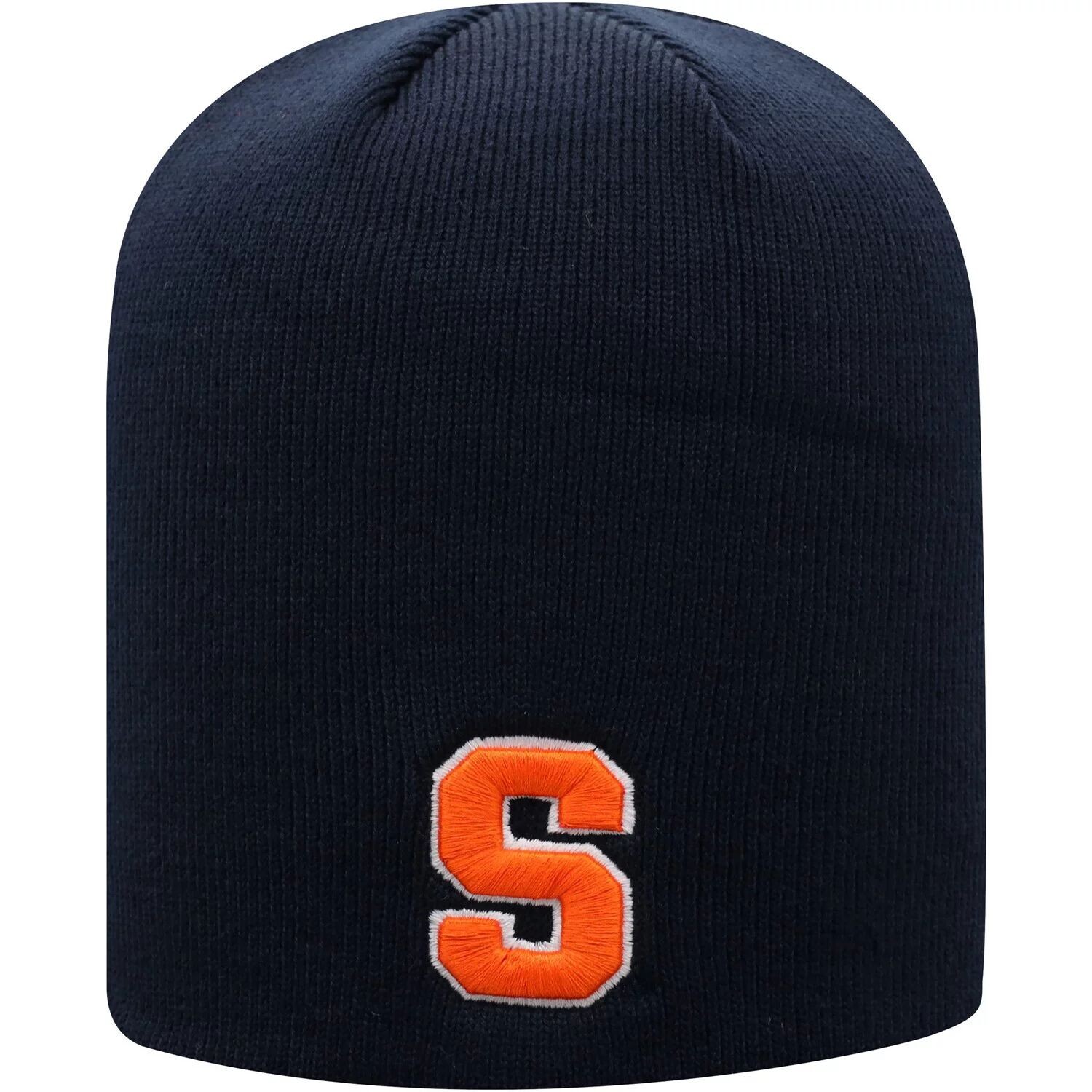 

Мужская вязаная шапка Top of the World Navy Syracuse Orange Core