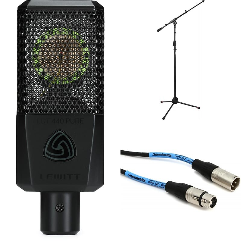 

Конденсаторный микрофон Lewitt LCT-440-PURE Large Diaphragm Cardioid Condenser Microphone