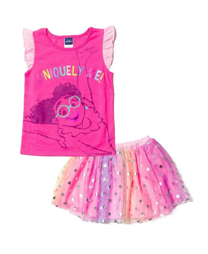 

Топ и юбка из тюля Disney Mirabel Encanto, розовый