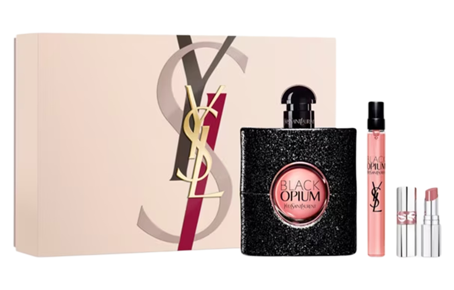 

SAINT LAURENT Черный Ao Piao классический парфюмерный набор Eau De Parfum EDP ванильный цветок апельсина 90мл+10мл+#44