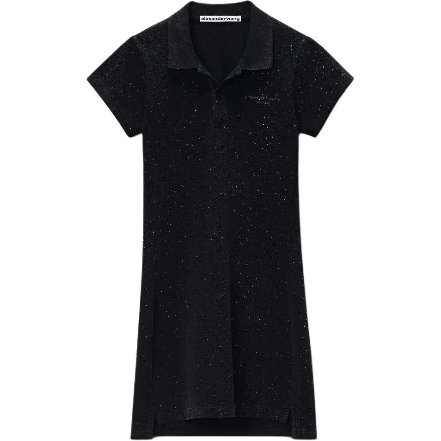 Платье с коротким рукавом Alexander Wang Washed Black