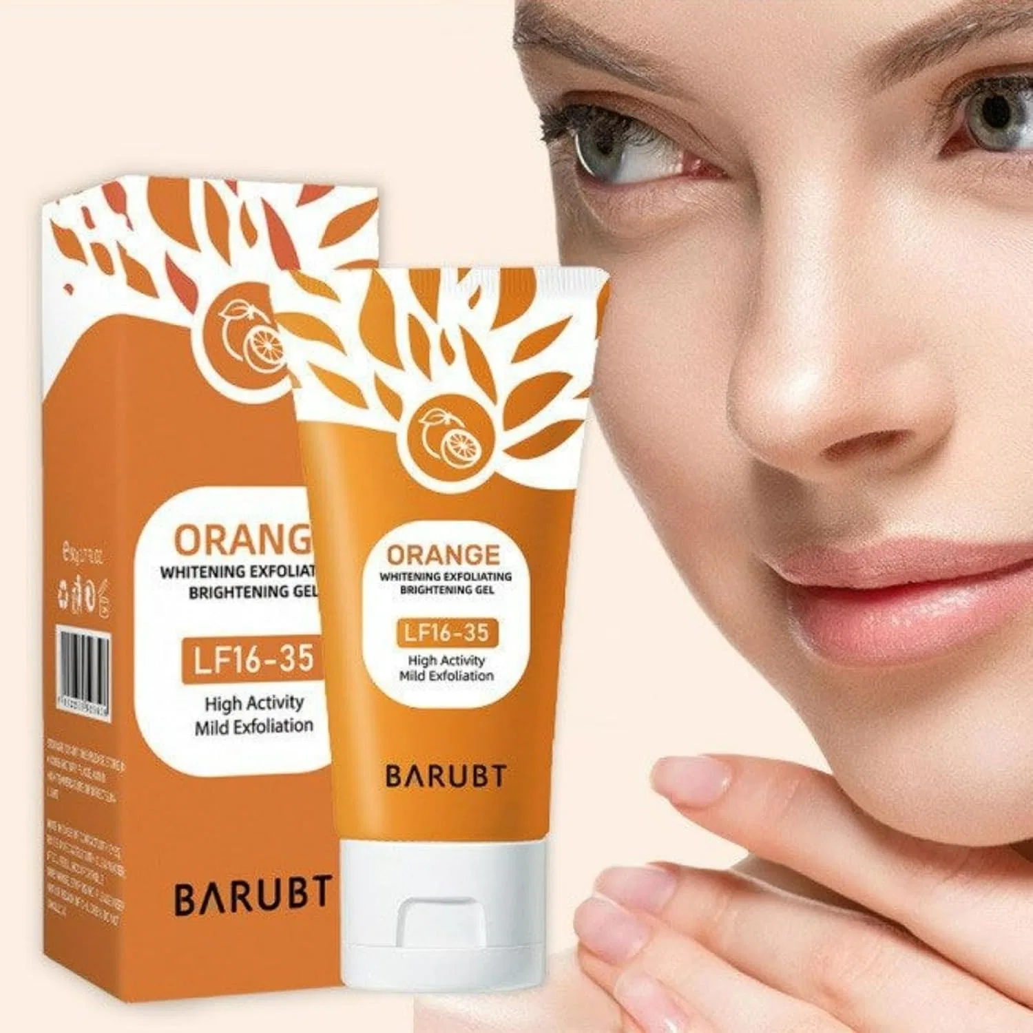 Скраб-гель для лица Xinwuzi Orange Enzyme Peel Gel, 100 г, 2 шт