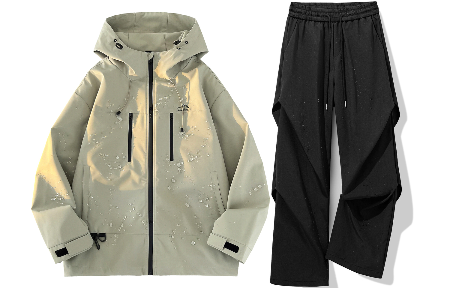 

WARRIOR Куртка Unisex из коллекции Huichao Riding The Wind, Silver Green+Black[Waterproof Clothing Sets]