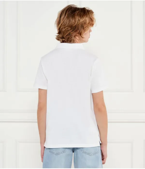 Поло ESSENTIAL regular fit Calvin Klein Jeans, белый — фото 3
