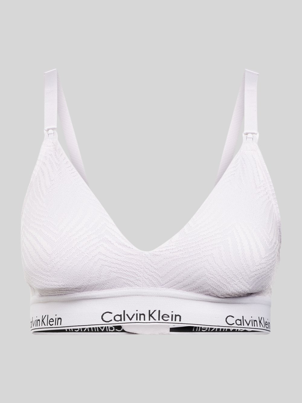 

Бюстгальтер с треугольными чашками и кружевной отделкой, модель «MODERN» Calvin Klein Underwear, сиреневый