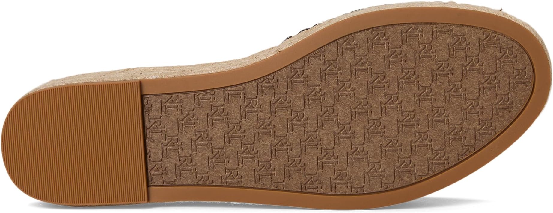 Сандалии Lauren Ralph Lauren Polly Cross-dyed Canvas Espadrille, цвет Natural/Black — фото 3
