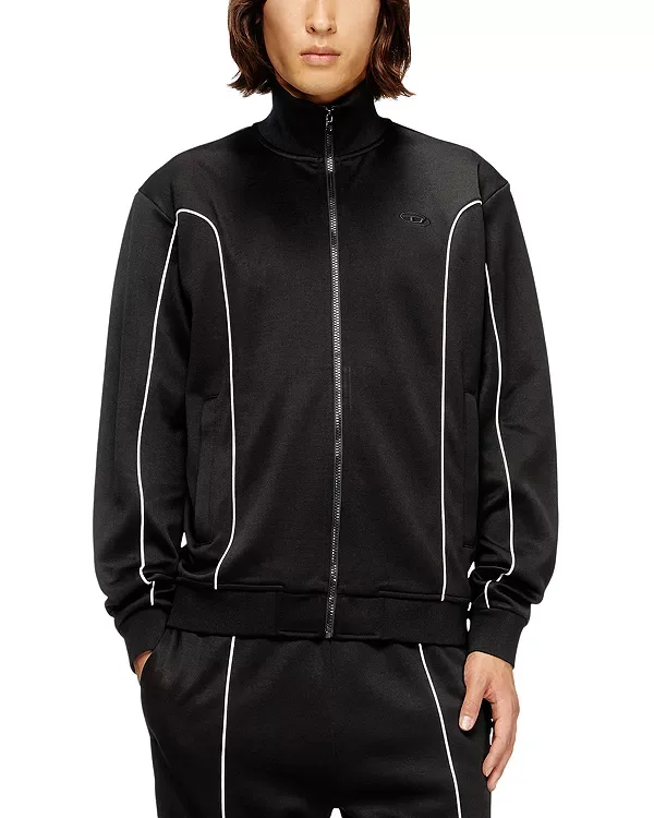 Спортивная куртка стандартного кроя Diesel, Black