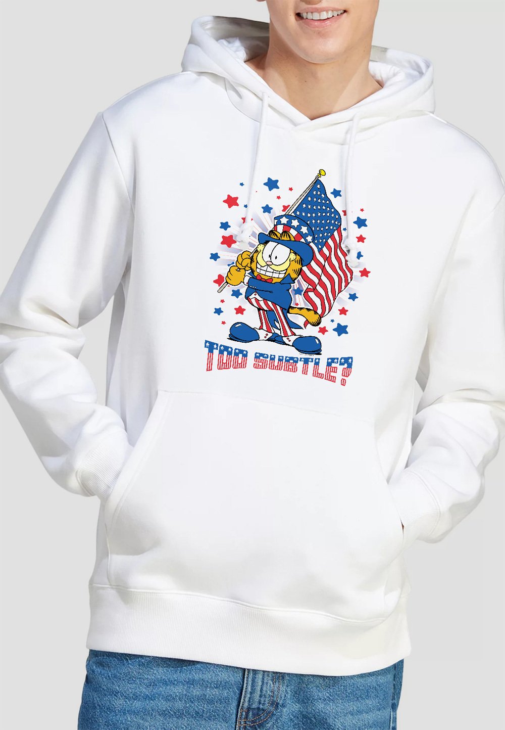 

Толстовка GARFIELD SUBTLE Cotton Soul, белый