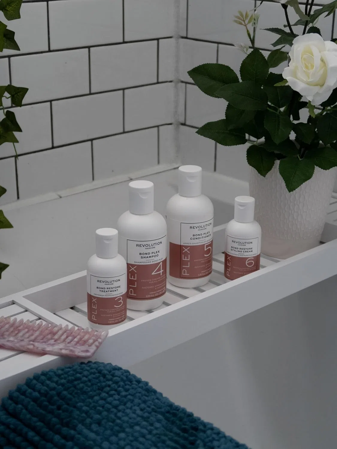 Набор для ухода за поврежденными волосами «Plex Bundle» от Revolution Haircare, 4 предмета Generisch — фото 2