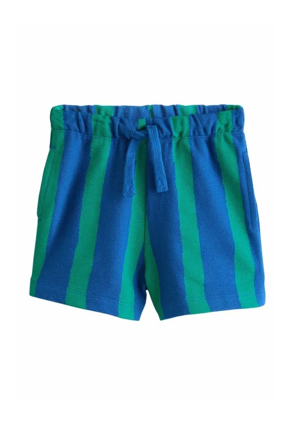 Текстурированные шорты стандартного кроя. спортивные штаны Next, Blue Green Stripe
