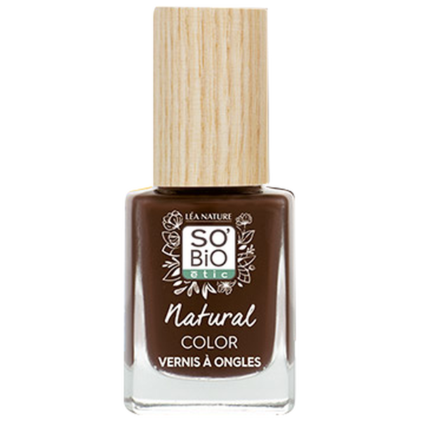 

Лак для ногтей 75 brun chocolat, 11 мл So'Bio Etic Natural color, цвет 75 brun chocolat