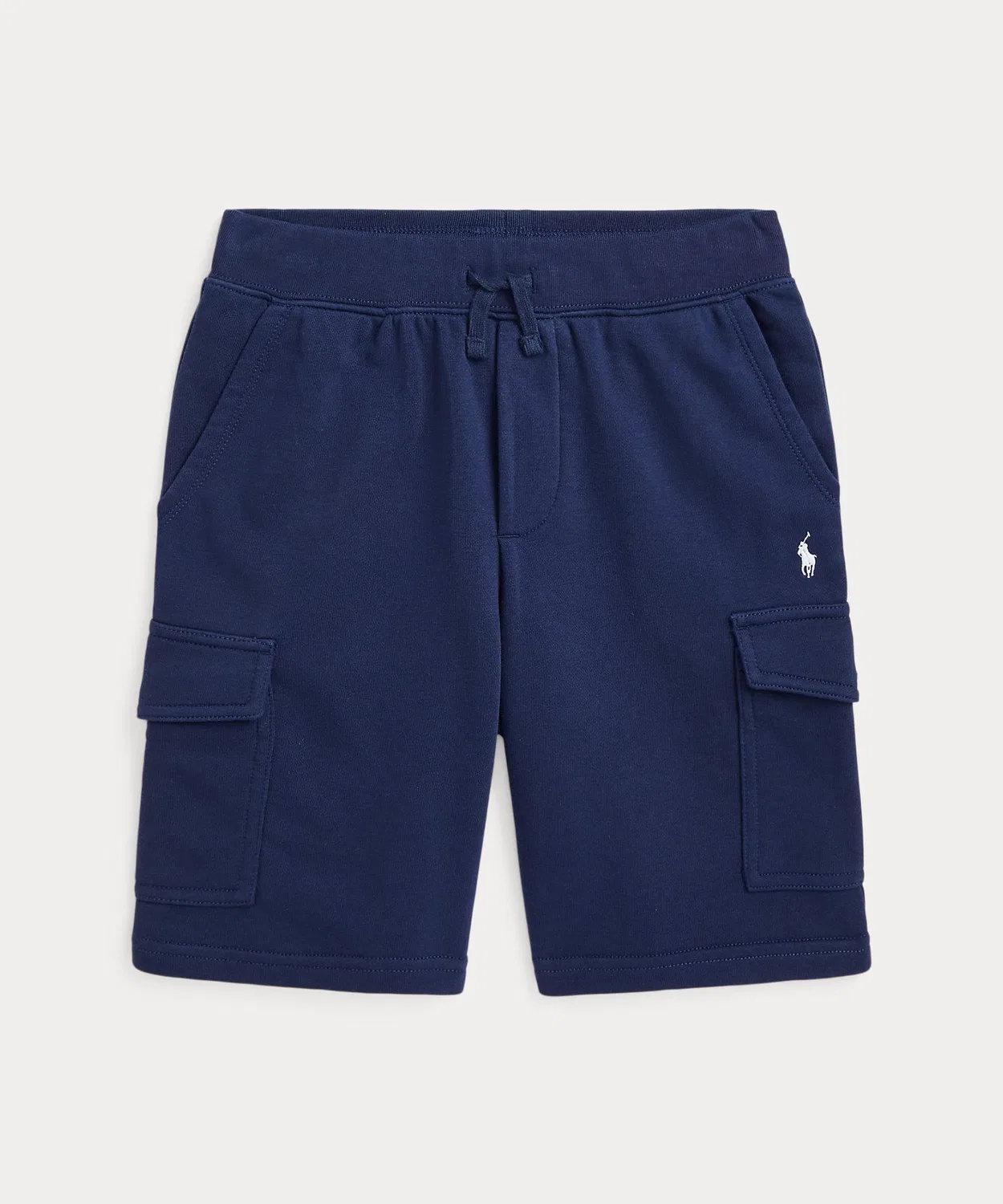 Карго шорты из французского трикотажа Ralph Lauren, синие