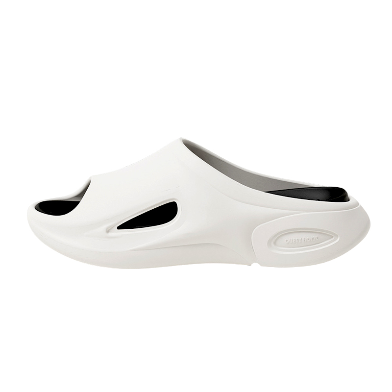 

Мужские сандалии-слайдеры EVA Quiet Slip Slide POATS, White Black