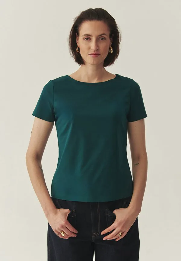 

Базовая футболка mikaja Tatuum, Emerald Green, Зеленый, Базовая футболка mikaja Tatuum, Emerald Green