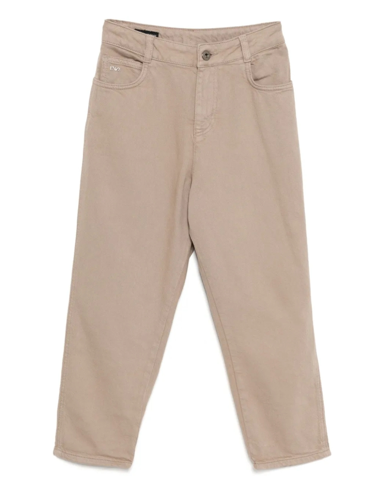 

Брюки с карманами Emporio Armani Kids, коричневый