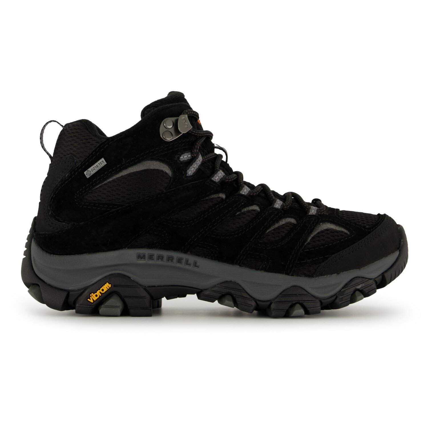 Ботинки женские Merrell Women's Moab 3 Mid GTX для туризма, черный/серый