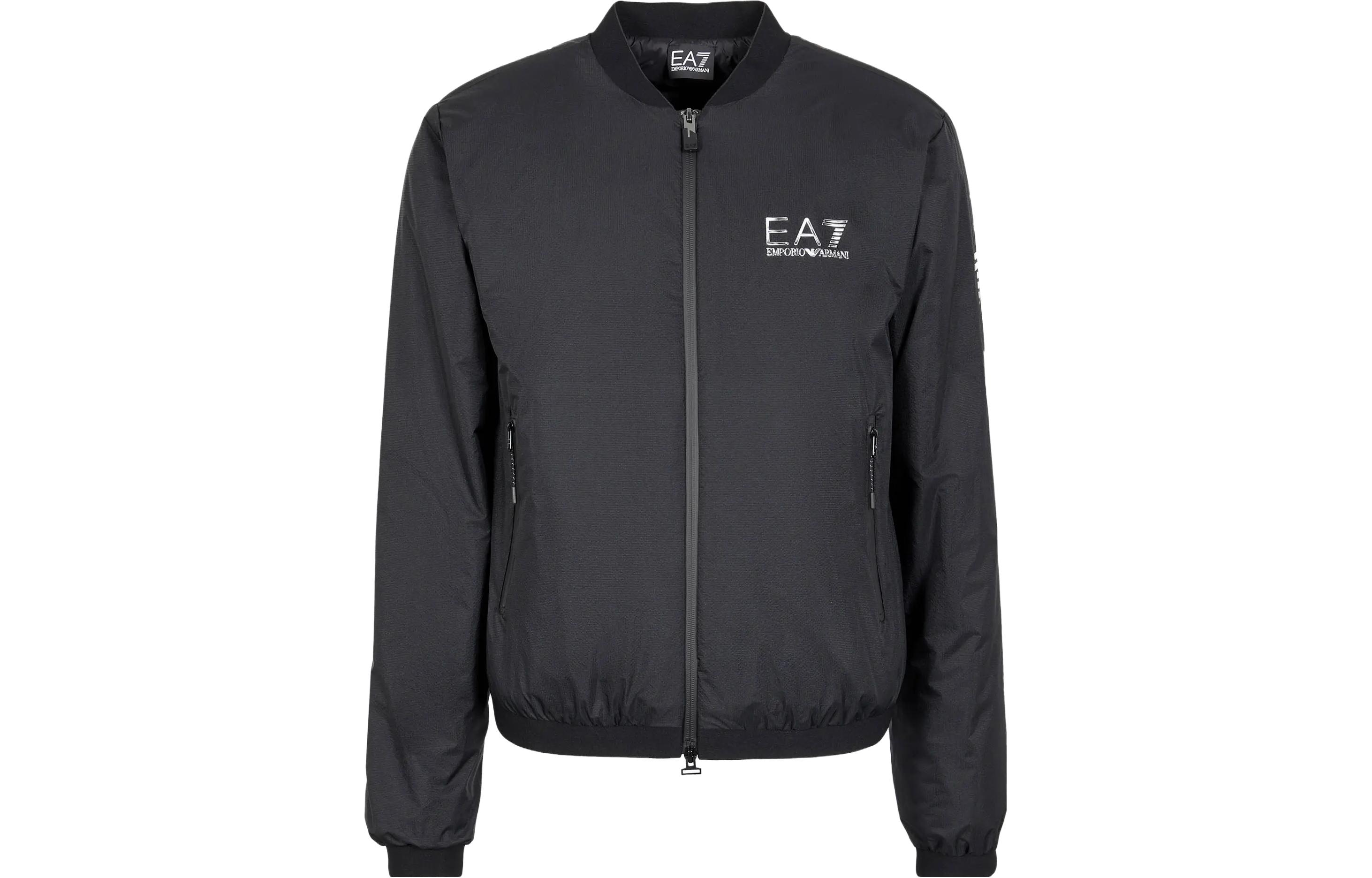 EMPORIO ARMANI Куртка EA7 мужская черная, Black — фото 3