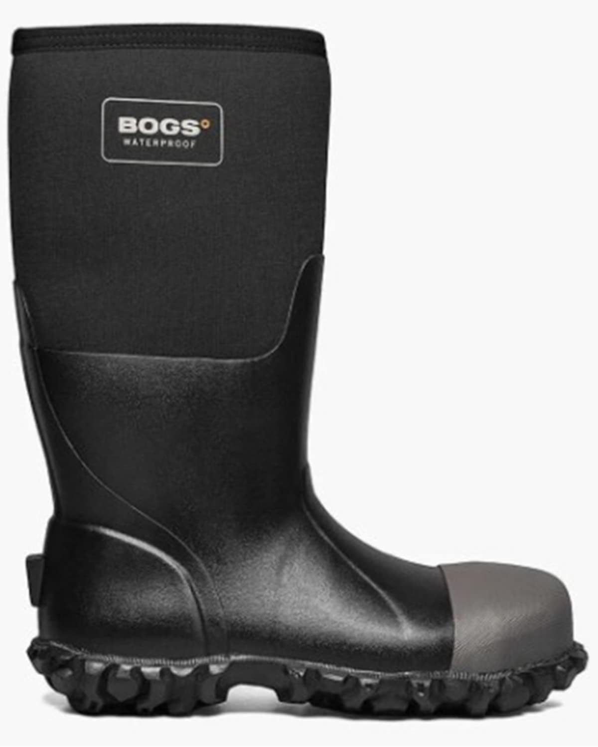 Мужские ботинки BOGS Mesa с металлическим носком и высокой щиколоткой, черный — фото 2