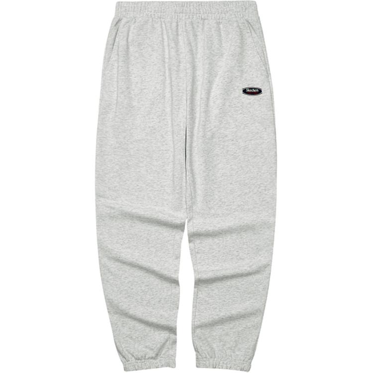 

Skechers Спортивные вязаные спортивные штаны мужские светло-серый меланж Sportlife