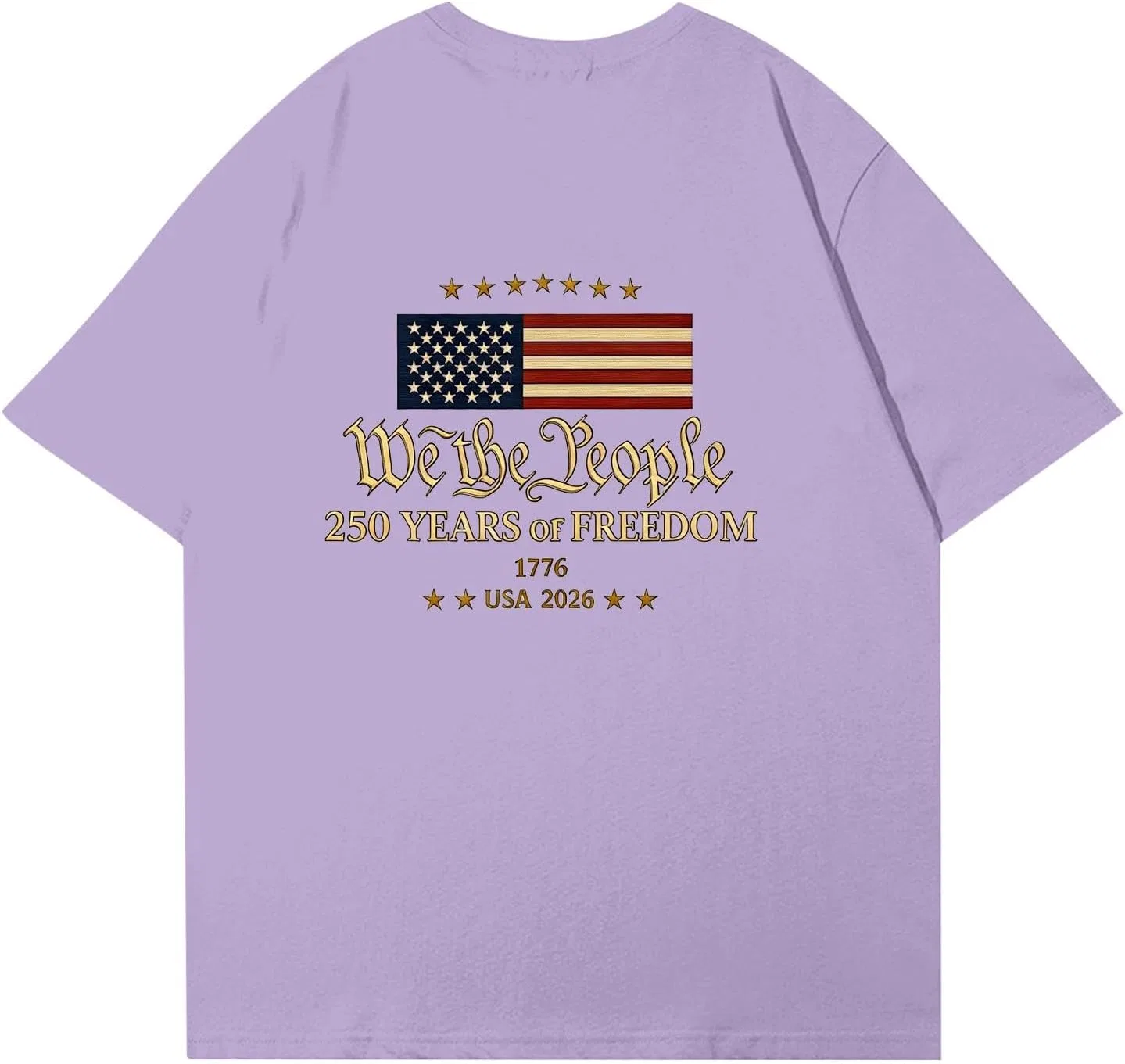 Футболка с принтом 250 Anniversary, Generic, 1-purple — фото 4