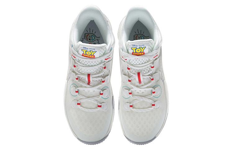 Баскетбольные кроссовки Disney X Sonic 9 Low Youth Edition для детей GS Mid-top Milky White Lining — фото 4