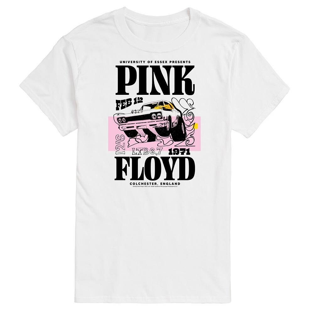 

Футболка Big & Tall Pink Floyd 1971 Licensed Character, белый