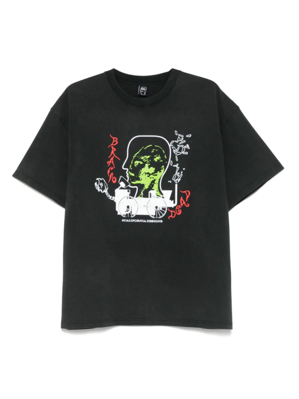 

Brain Dead футболка Alien Tractor, черный
