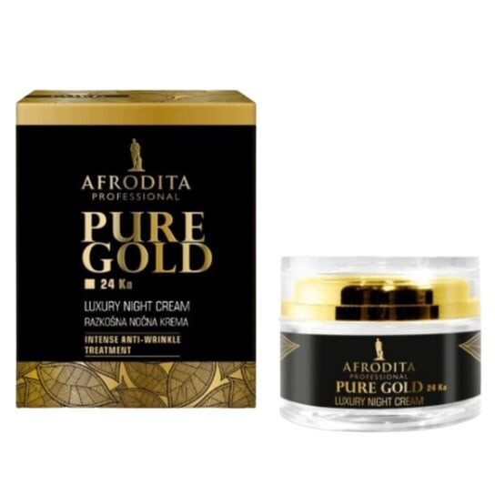 

Роскошный ночной крем, 50 мл Afrodita Pure Gold 24 Ka