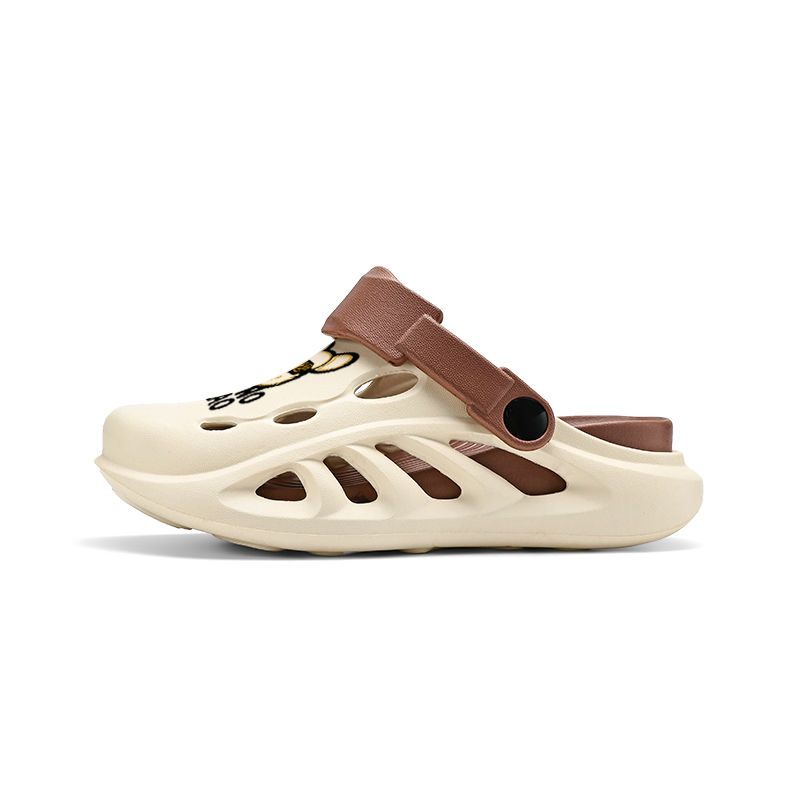 

NANJIREN Клоги унисекс бежево-коричневые, цвет Beige Brown