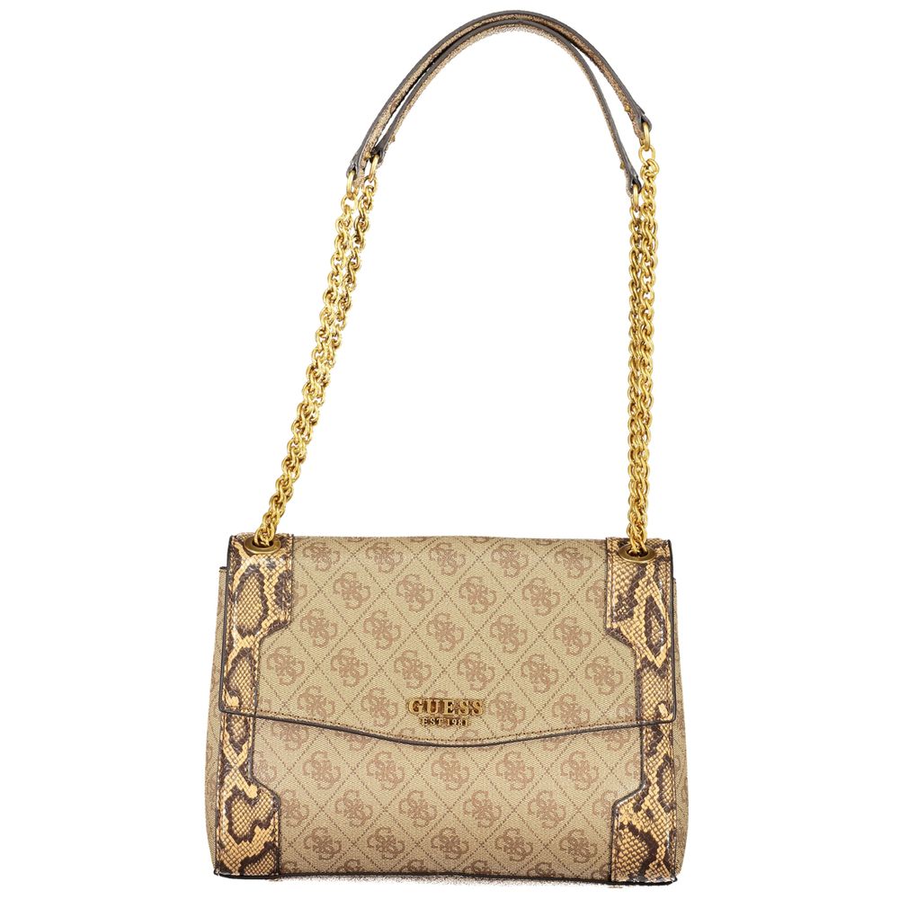 

Бежевая полиэтиленовая сумка Guess Shoes