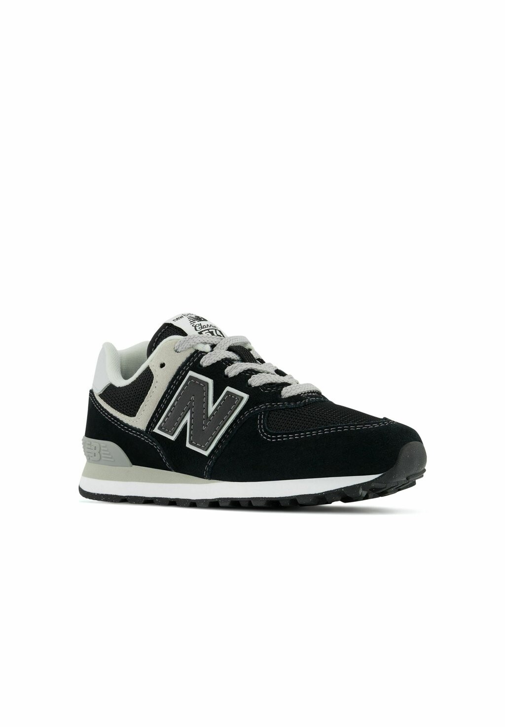 Кроссовки низкие 574 UNISEX New Balance, цвет black white — фото 2