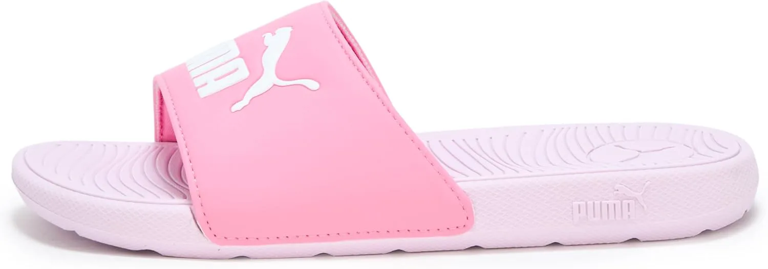 

Детские повседневные сандалии PUMA для девочек Cool Cat Slide, красные, розовый/белый