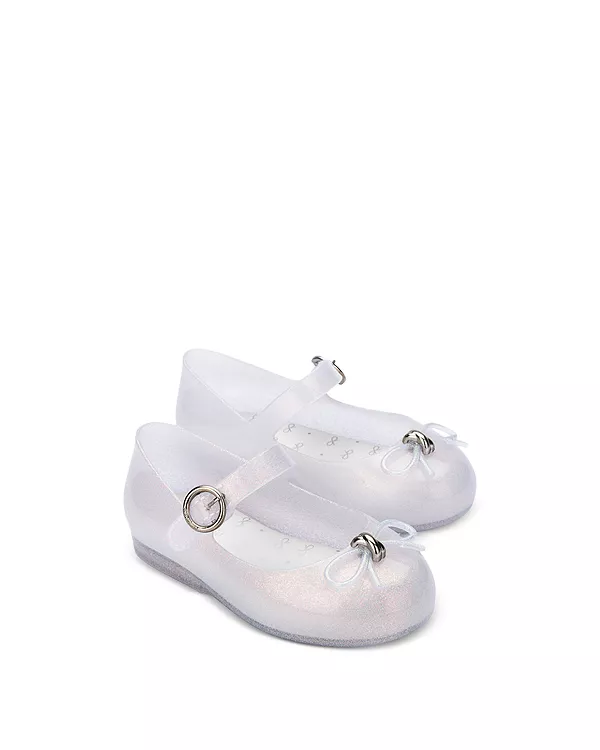 Детские балетки для девочек - для малышек Mini Melissa, золотой — фото 2