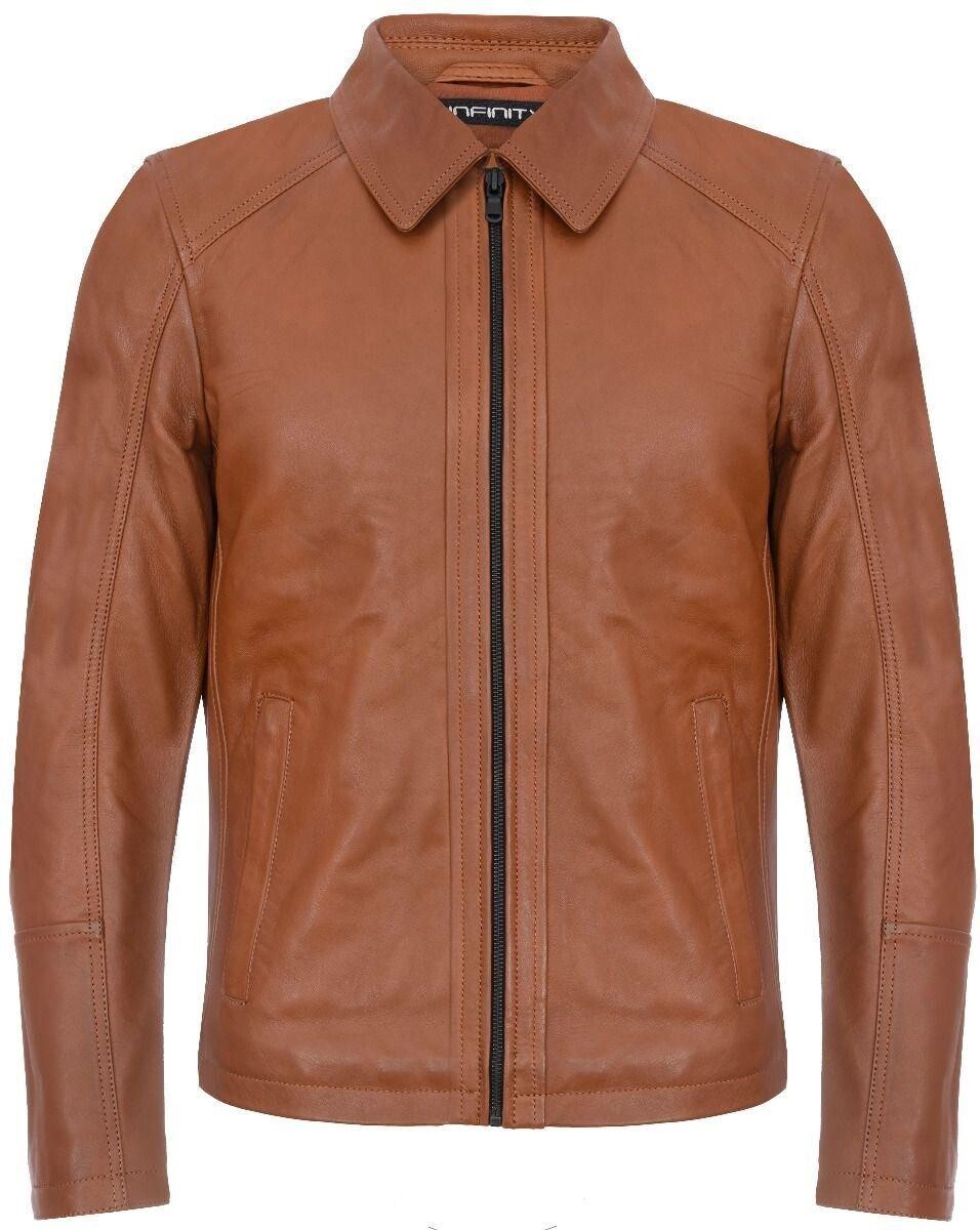

Кожаная куртка Smart Classic Harrington-Нью-Йорк Infinity Leather, коричневый