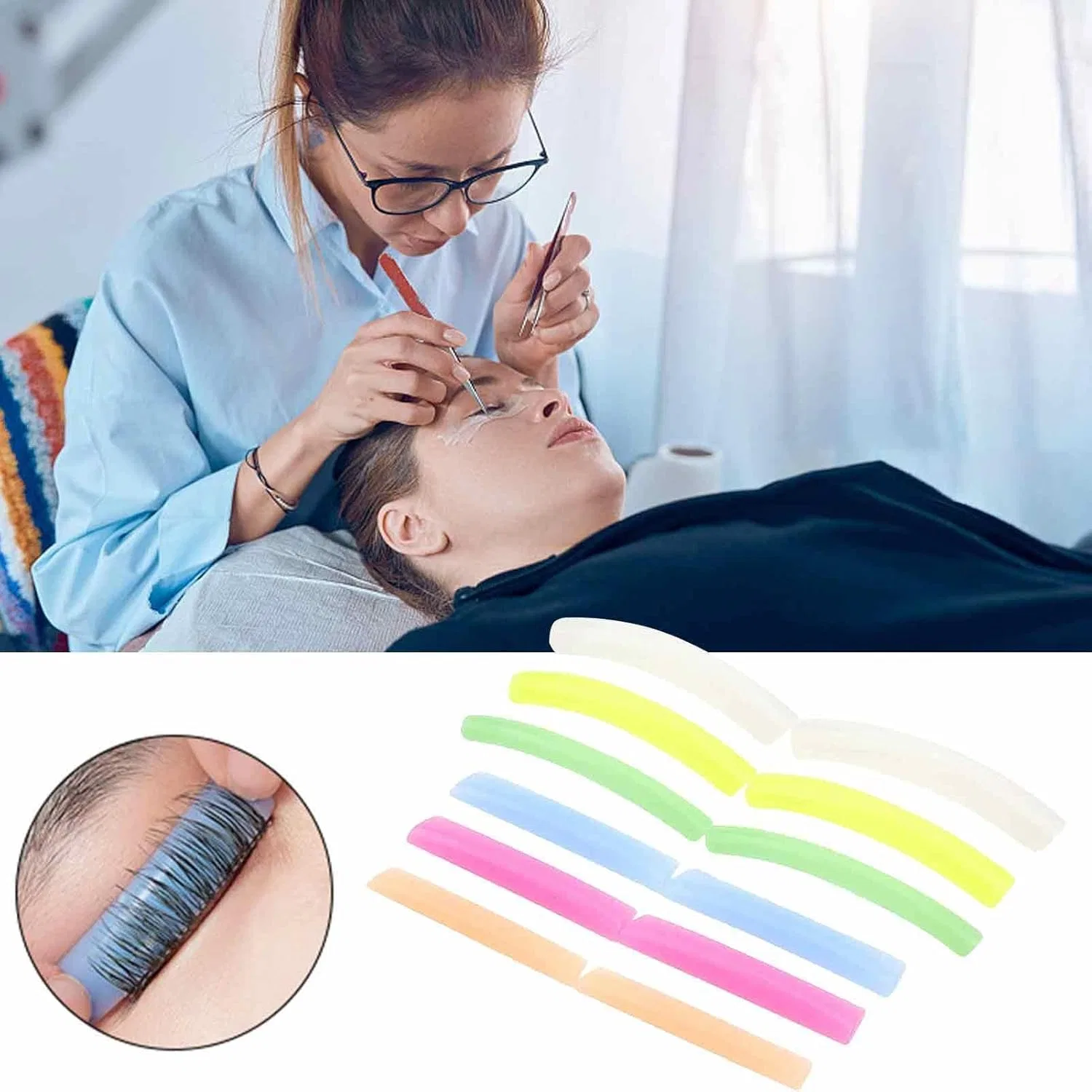 Набор для ламинирования ресниц Lash Lift Rod Silicone 6 пар Generic — фото 3