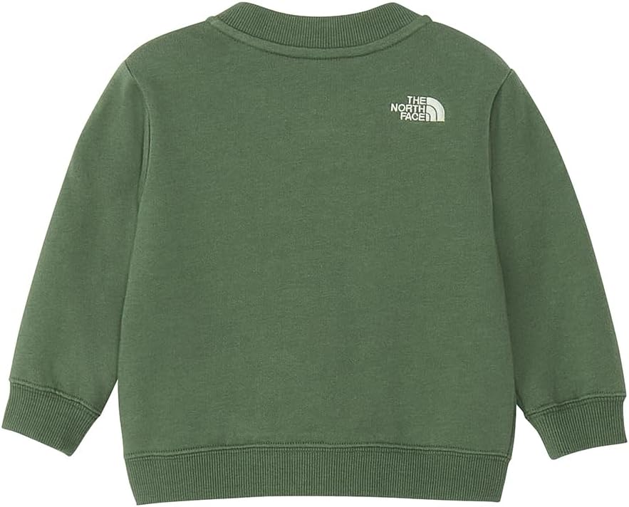 Толстовка The North Face с логотипом B, унисекс, детская, зеленый — фото 2