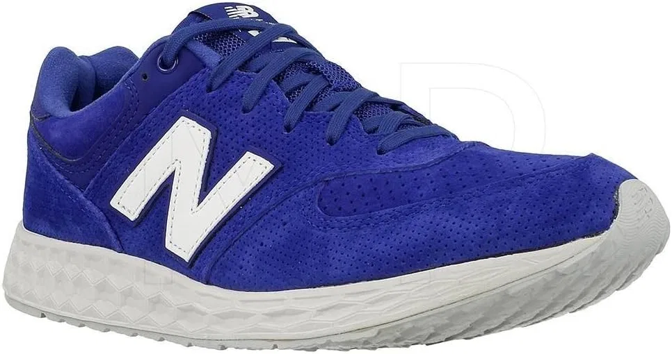 Кроссовки New Balance ML574 из натуральной кожи для мужчин, синий